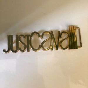 Just cavalli belt buckle